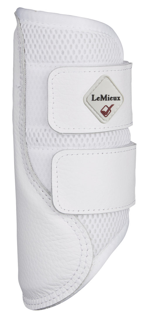 LeMieux Mesh Brushing Boots White