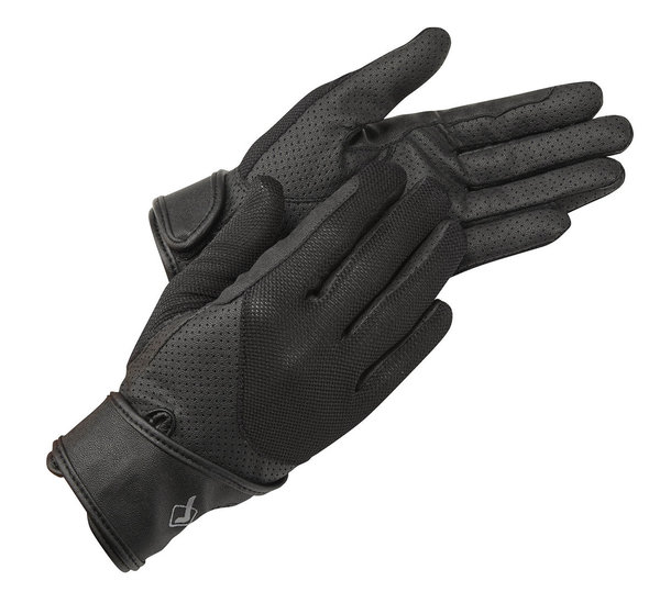 LeMieux Pro Touch Mesh Riding Gloves Black