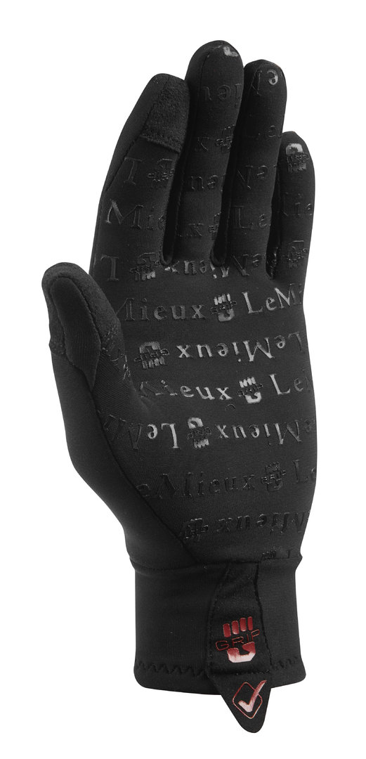 LeMieux Polar Grip Gloves Black