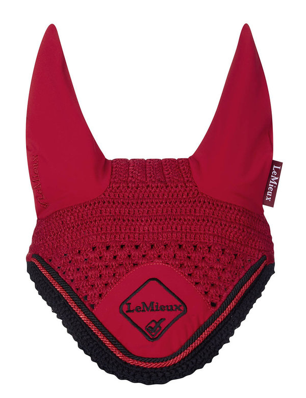 LeMieux Classic Fly Hood Chilli Red
