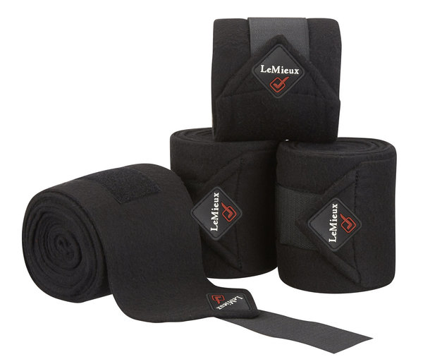 LeMieux Luxury Polo Bandages Black