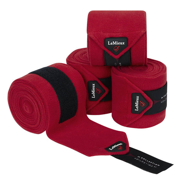 LeMieux Luxury Polo Bandages Chilli Red