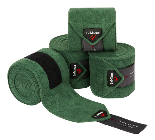 LeMieux Luxury Polo Bandages Hunter Green