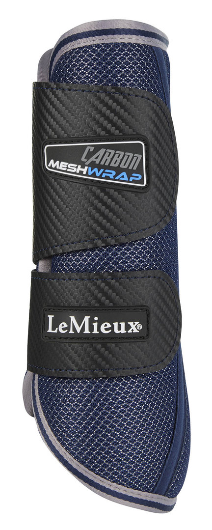 LeMieux Carbon Mesh Wrap Boots Navy